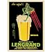 Bieres Brasserie Lengrand by G. Piana-Framed 24x32 Canvas Ar Bieres Brasserie Lengrand by G. Piana-Framed 24x32 Canvas Ar