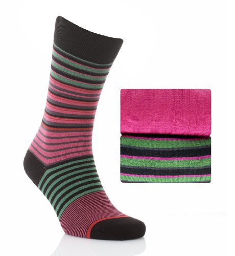 2 Pairs of Autograph Varied Stripe Socks