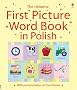 First Picture Word Book in Polish (Usborne First Words Board Books)