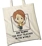 Personalised Teacher Bag Leaving Present Thank You Gift