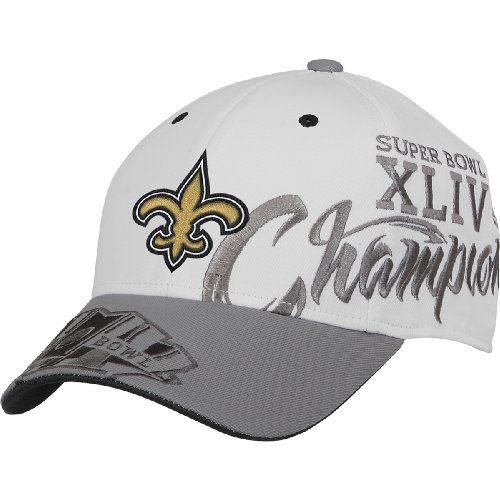 Reebok New Orleans Saints Super Bowl XLIV Champions Locker Room Hat