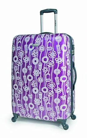 Samsonite Unisex Adult Fashionaire 28 inch Spinner Luggage Blackwhite Print