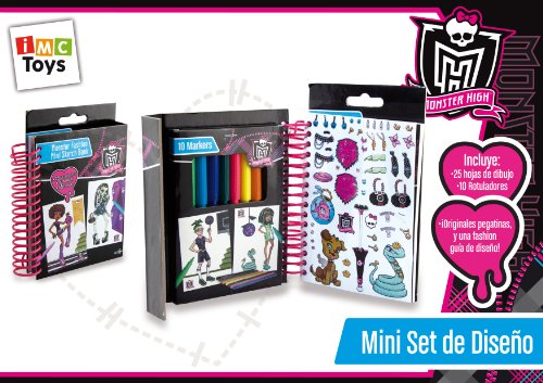 IMC Toys Monster High 87015 - Mini Skizzenblock