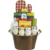 Soup's On Gourmet Gift Basket for Cooks, Red