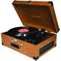 Crosley CR249-TA Radio Keepsake USB Turntable-Tan