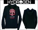 ハイドロゲンサンリオ フード付き パーカー Lサイズ マイメロディ メンズ ブラック 長袖 HYDROGEN×SANRIO MyMelody 限定コラボ 新品 正規品 【並行輸入品】