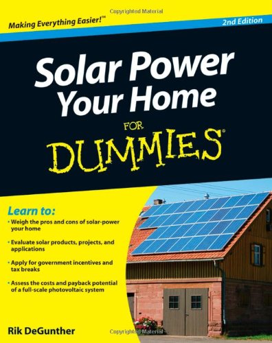 51%2B6dpiitvL Solar Home for Dummies (For Dummies (Home & Garden)) Comments