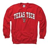 Texas Tech Red Raiders Youth Red Perennial II Crewneck Sweatshirt