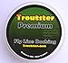 Fly Line Backing - Troutster Premium Fly Fishing Line Backing | 20-30 Pound Test | 50 or 100 Yards Length Fly Backing - Color: Yellow or White - Fly Reel Backer Fits All Types of Fly Fishing Reels; Fly Rod Backing for Trout, Bass, Pike, Salmon, Steelhead and More. (Yellow (Chartreuse), 20 Pound Test - 50 Yards)