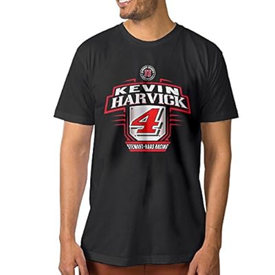 NASCAR Kevin Harvick Flag Male Retro Tshirt Special Design