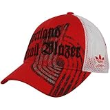 adidas Portland Trail Blazers Ladies Red Mesh Back Adjustable Trucker Hat