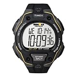 Timex Mens Traditional 50-Lap Ironman Watch, Color:Black/Yellow, OS