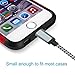 G-POW Nylon Braided Lightning Cable USB Cord Charging Cable, 6 Feet, 10 Feet - Gray