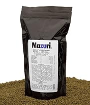 Mazuri Herbivorous Reptile LS Diet-Small, for dry land herbivorous or omnivorous reptiles, such as iguana, uromastyx, small tortoises and omnivorous turtles, 1 pound
