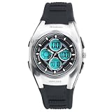 Armitron Men's Chronograph Analog-Digital Black Strap Sport Watch #204354BK