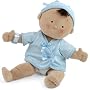 Rosy Cheeks Brunette Baby Boy Doll by North American Bear
