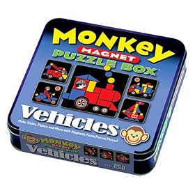 Monkey Magnets Vehicles by Pamela Drake