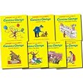 Curious George The Monkey Collection 7 Book Set Pack Series (Dinosaur, Fire-fighters, Visits the Library, Birthday Surprise, Visits a Toy Shop, Catches a Train, Goes to a Chocolate Factory) (Curious George)