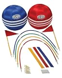 Regent Halex #74218 Super Size Kick Croquet Set with Two Balls and Seven Wickets and Ground Anchors with Two Flags. 51%2B6lvB6sIL. SL160 Regent Halex #74218 Super Size Kick Croquet Set with Two Balls and Seven Wickets and Ground Anchors with Two Flags.