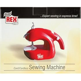 Cordless Sewing Machine-Red