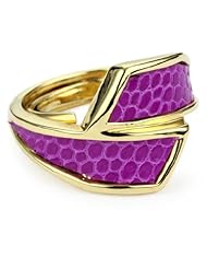 KARA by Kara Ross "Classic" Wrap Adjustable Ring, Azalea Lizard