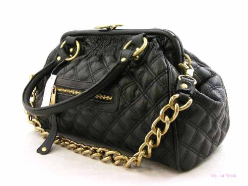 2010 Black Designer Shoulder Bag Handbag Gold Chain