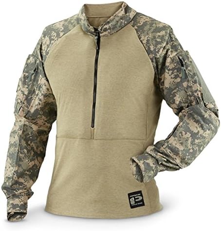 Military Tactical Combat Shirt ACU Digital Camo Medium