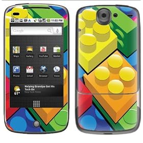 Blocks Design Protective Skin for Google Nexus One