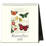 2013 Butterflies Desk Calendar