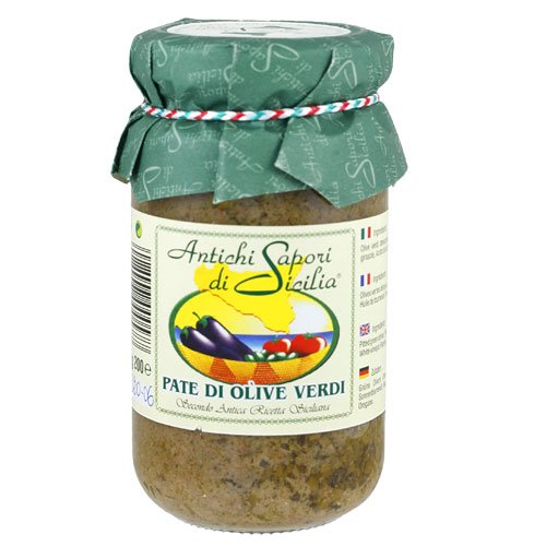 Antichi Sapori di Sicilia Green Olive Spread - 7oz. by Antichi Sapori di Sicilia