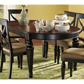 Northern Heights Dining Table, CHERRY, BLACK CHERRY by Home Decorators Collection