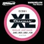 D'Addario ECB81 Chromes Bass Guitar Strings, Light, 45-100, Long Scale