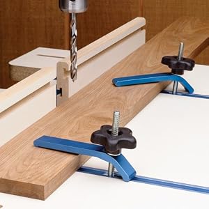 48'' Universal T-Track with Hold Down Clamps by Rockler