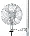luminousplus （ルミナスプラス）F・A・N スチールワイヤーラック取り付け用扇風機シルバー（メカ式) GIM-181（LSM)