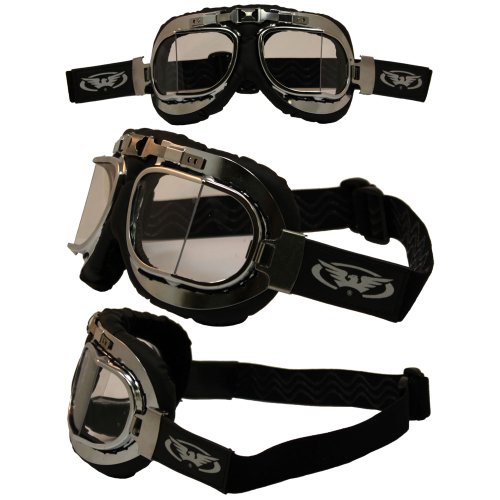 Classic 2 Clear Old School Bomber Goggles Classic 2 Clear Old School Bomber Goggles