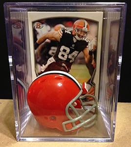 Cleveland Browns NFL Helmet Shadowbox w/ Jordan Cameron card