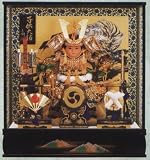 五月人形ケース飾り子供大将 7号　勇大将　t7-53