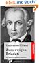 Zum ewigen Frieden: Ein philosophischer Entwurf