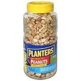 Planters Peanuts, Lightly Salted, Dry Roasted, 16-Ounce Jars (Pack of 12)
