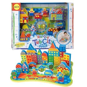 Build-a-City-Island Bath Toy