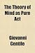 The Theory of Mind as Pure ACT
