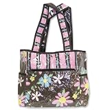 Trend Lab Blossoms Tulip Tote Bag with Changing Pad
