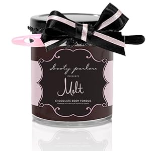 Booty Parlor 7.5-Ounce Melt Chocolate Body Fondue