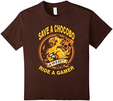 Kids Save a chocobo, ride a gamer 12 Brown