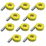 スリングベルト 10本セット 4m 幅75mm 使用荷重2400kg ナイロンスリング