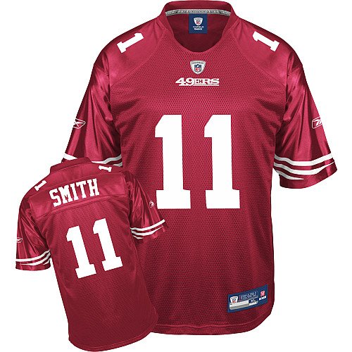 San Francisco 49ers Alex Smith Replica Team Color Jersey