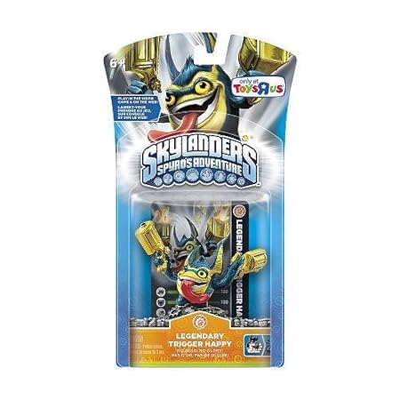 Skylanders Spyro's Adventure Character Pack Legendary Trigger Happy