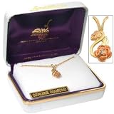 Landstrom Black Hills Gold Rose Diamond Chain