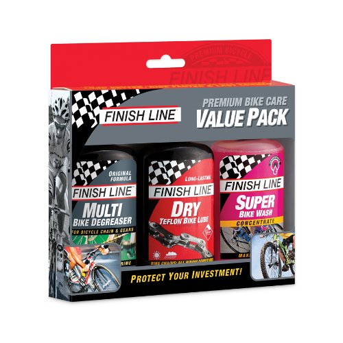Photo: The new $16.99 Finish Line Premium Bike Care Value Pack brings the three most versatile products for a cyclocrosser into one cost-savings pack. � Cyclocross Magazine. 