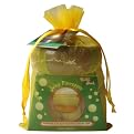 Bungalow Glow by Bubble Shack Hawaii Handmade Soap and Poi Bowl Soy Wax Candle Gift Set - Juicy Pineapple